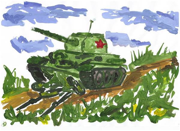 детские рисунки о войне (11)