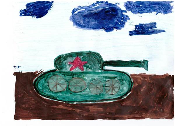 детские рисунки о войне (16)