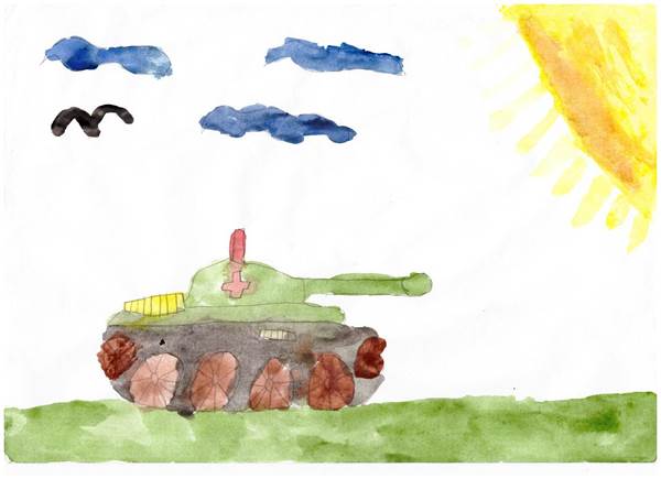 детские рисунки о войне (7)