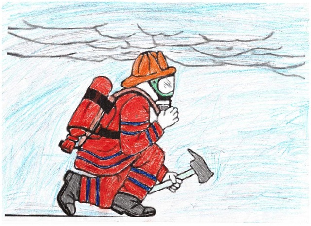 Рисунки о пожарной безопасности