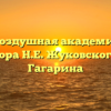 Военно-воздушная академия имени профессора Н.Е. Жуковского и Ю.А. Гагарина